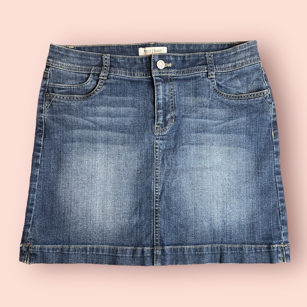 White House Black Market Jeans Skirt i
